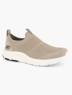 Skechers Taupe Reascend - Monroe-Heren Sneakers
