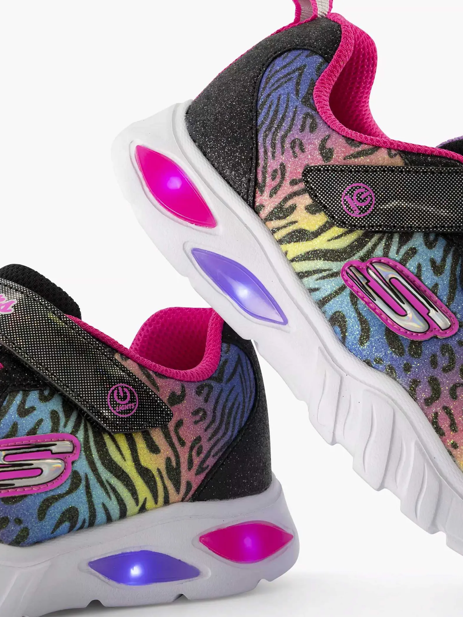 Skechers Veelkleurige Sneaker Lichtjes-Kinderen Jongensschoenen