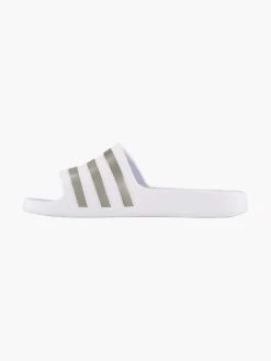 adidas Witte Adilette Aqua-Dames Slippers