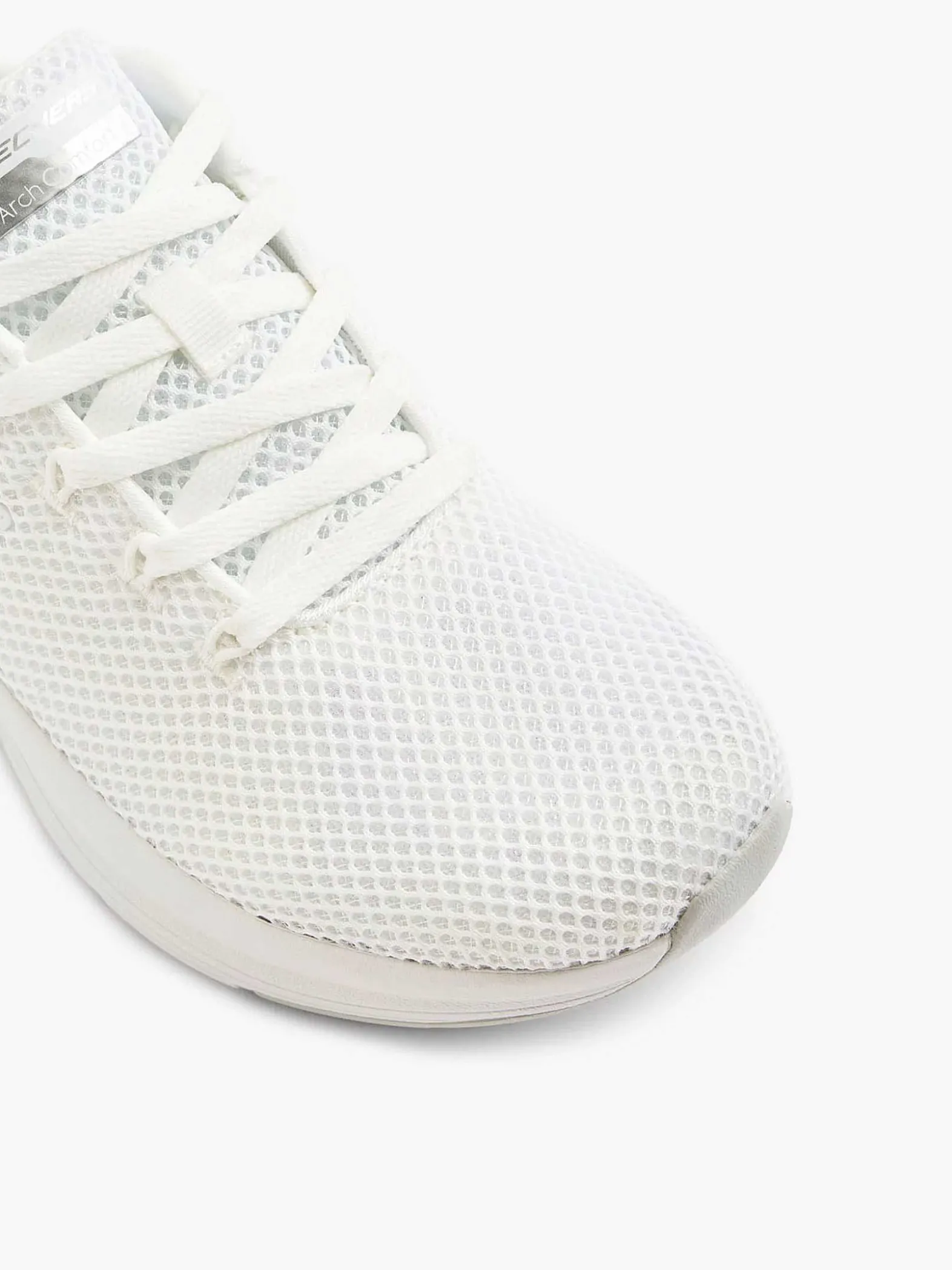 Skechers Witte Arch Comfort - Natural Flutter-Dames Sneakers