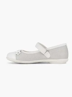 Graceland Witte Ballerina Bloemen-Kinderen Babyschoenen