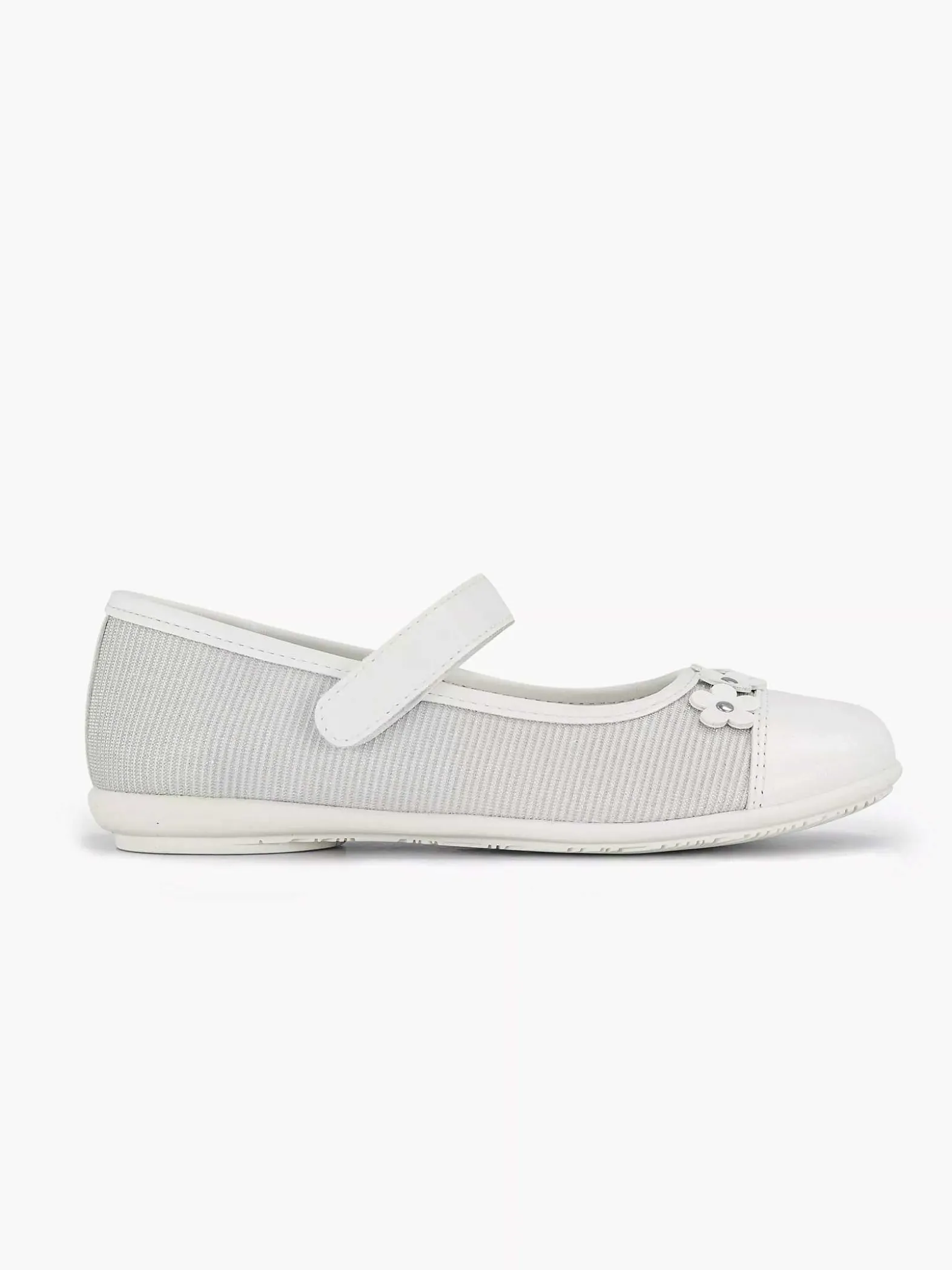 Graceland Witte Ballerina Bloemen-Kinderen Babyschoenen