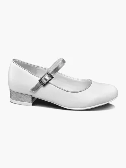 Graceland Witte Ballerina Gesp-Kinderen Jongensschoenen