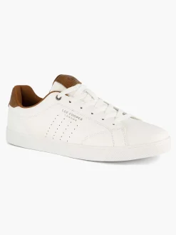 Lee Cooper Witte Bolton Men Low-Heren Sneakers