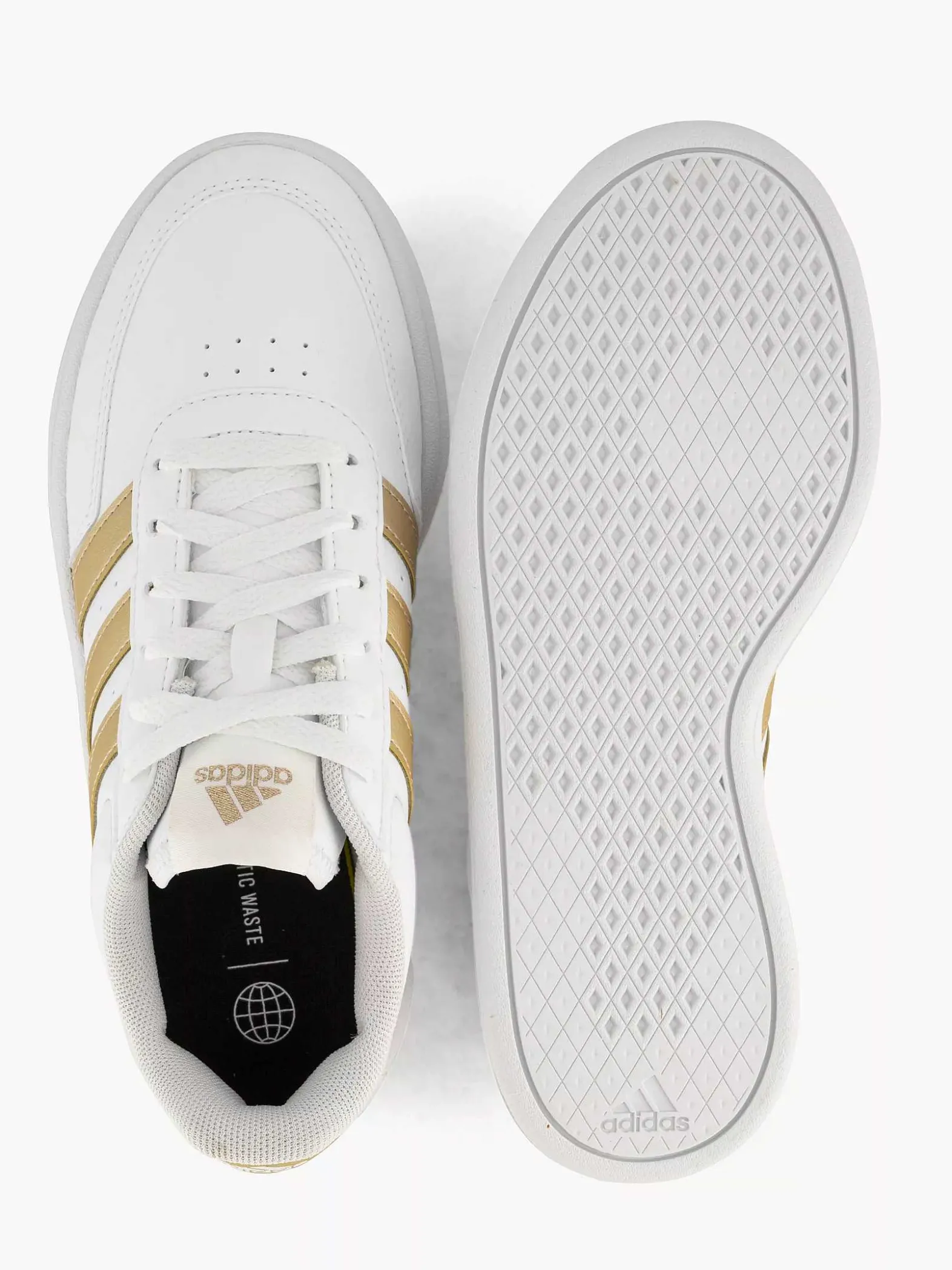 adidas Witte Breaknet 2.0-Dames Sneakers
