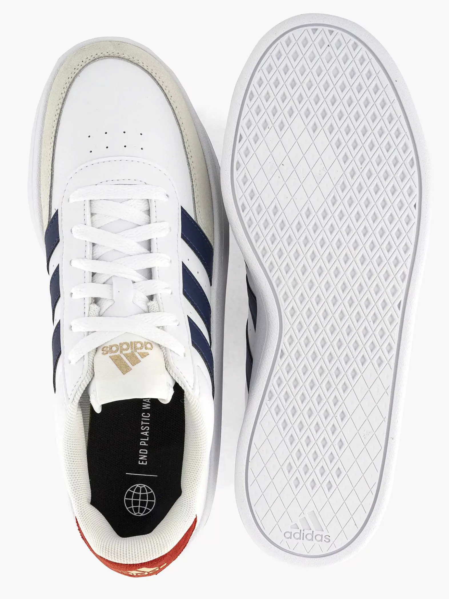 adidas Witte Breaknet 2.0-Heren Sneakers