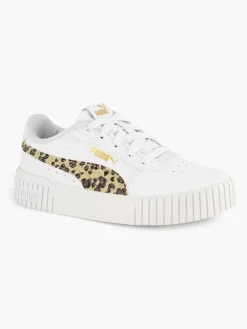 Puma Witte Carina 2.0 Animal Update Ps-Kinderen Jongensschoenen