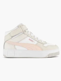 Puma Witte Carina Street Mid-Dames Sneakers