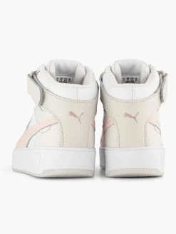 Puma Witte Carina Street Mid-Dames Sneakers