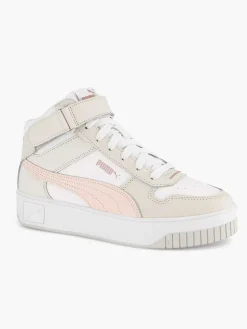 Puma Witte Carina Street Mid-Dames Sneakers