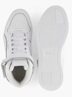 Puma Witte Carina Street Mid-Dames Sneakers