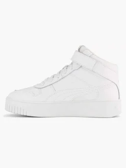 Puma Witte Carina Street Mid-Dames Sneakers