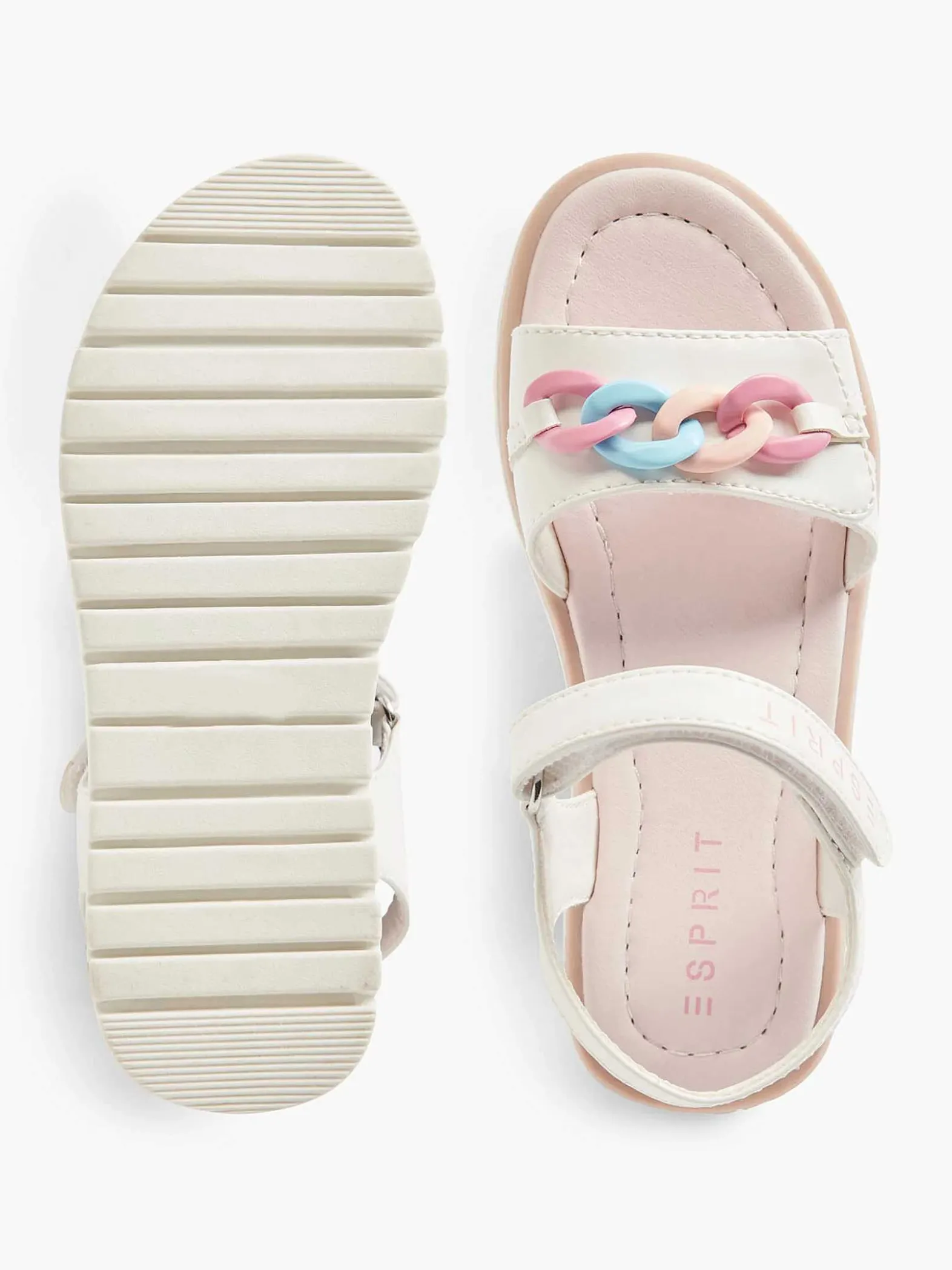 Esprit Witte Chunky Sandaal Sierketting-Kinderen Jongensschoenen