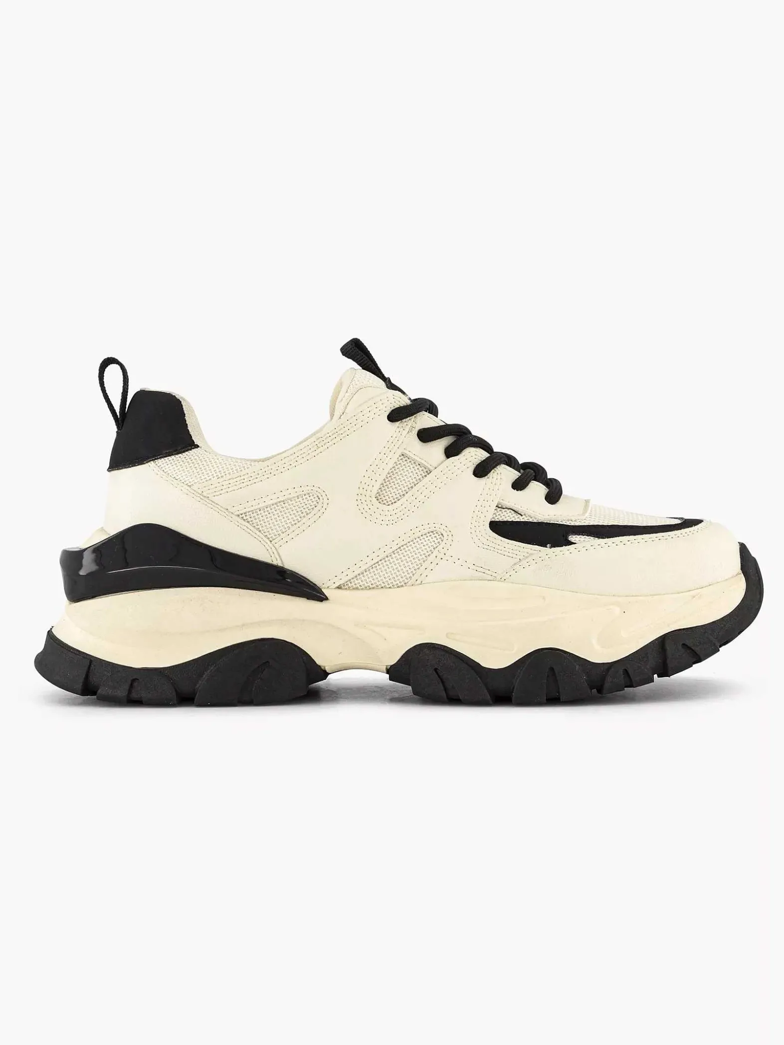 Oxmox Witte Chunky Sneaker-Dames Sneakers
