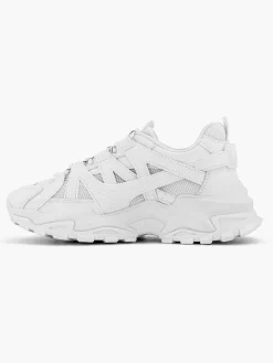 Oxmox Witte Chunky Sneaker-Dames Sneakers