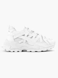 Oxmox Witte Chunky Sneaker-Dames Sneakers