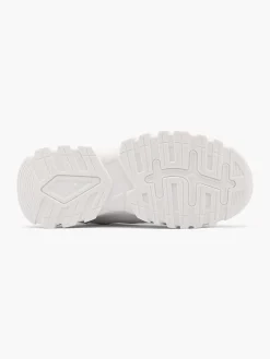 Oxmox Witte Chunky Sneaker-Dames Sneakers