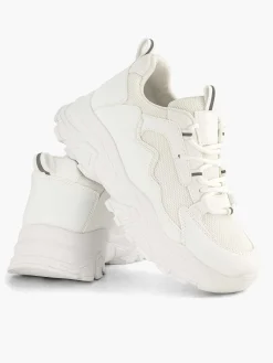 Oxmox Witte Chunky Sneaker-Dames Sneakers