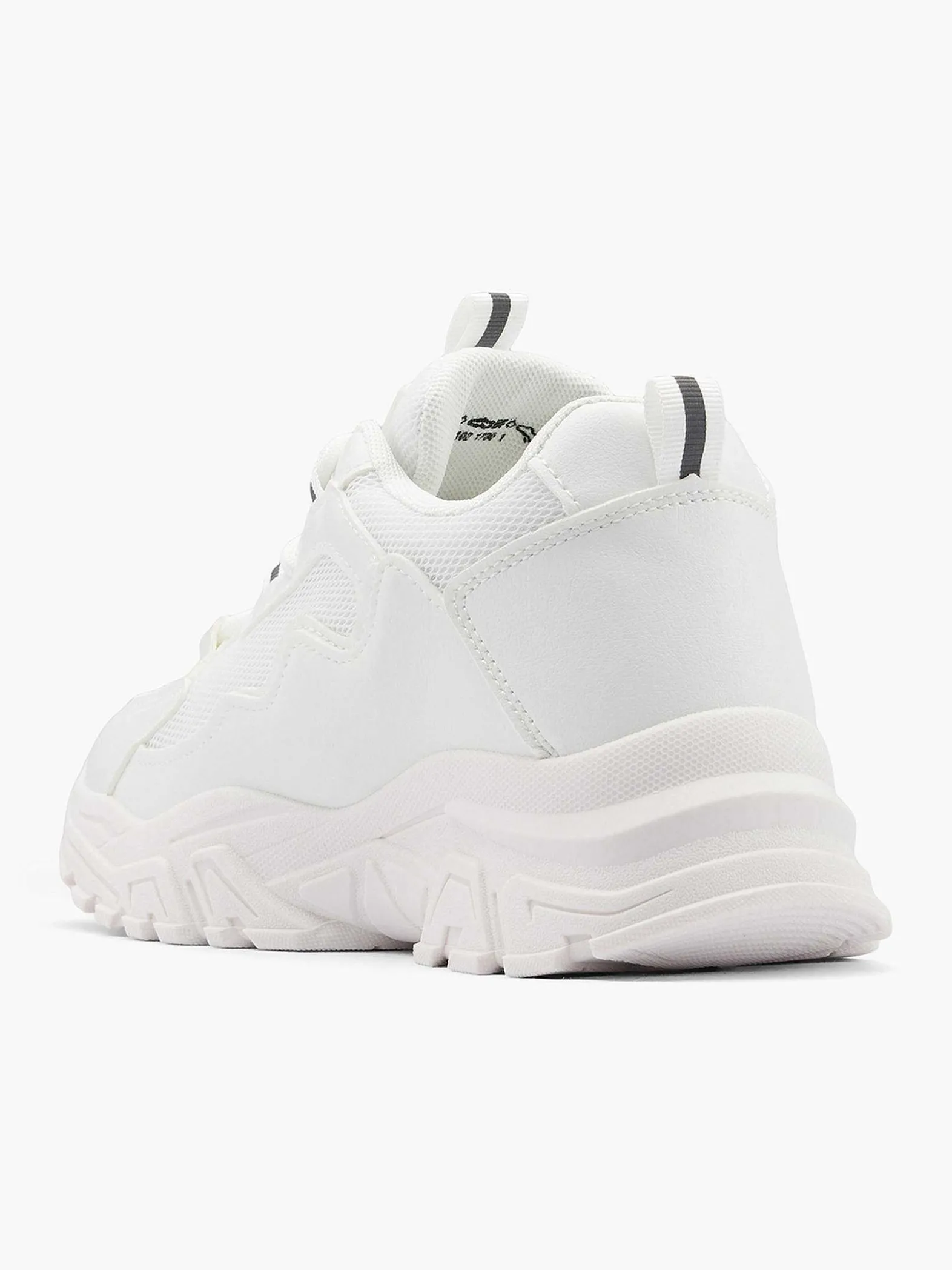 Oxmox Witte Chunky Sneaker-Dames Sneakers