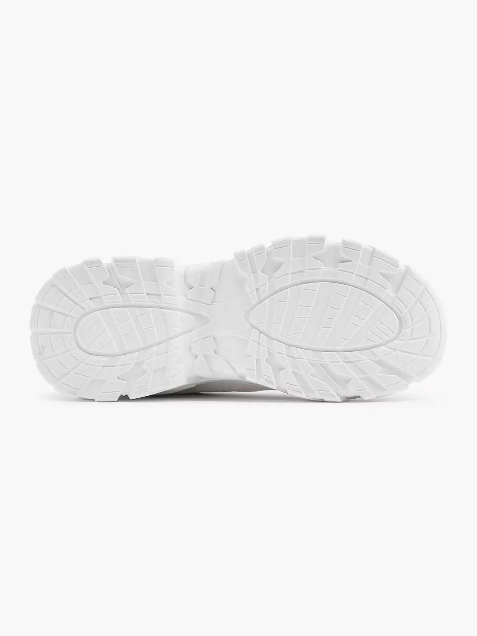 Oxmox Witte Chunky Sneaker-Dames Sneakers