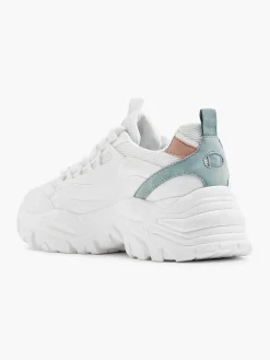 Oxmox Witte Chunky Sneaker-Dames Sneakers