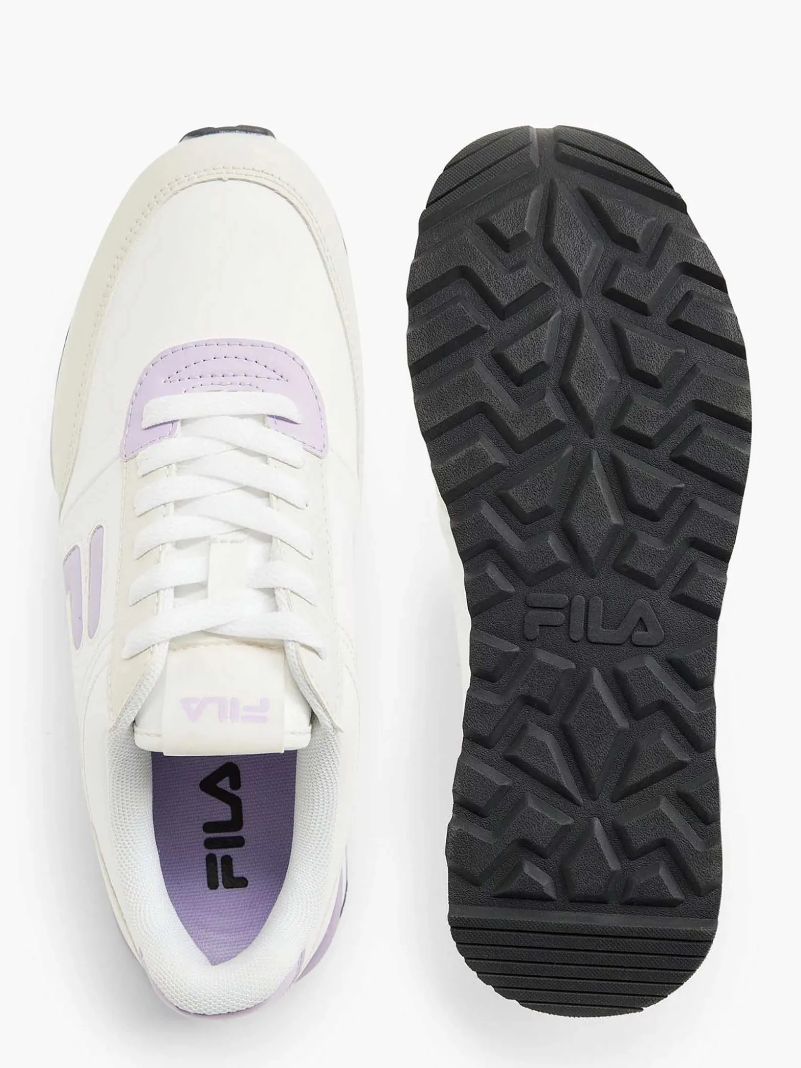 FILA Witte Chunky Sneaker-Dames Sneakers