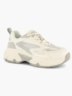 Oxmox Witte Chunky Sneaker-Dames Sneakers