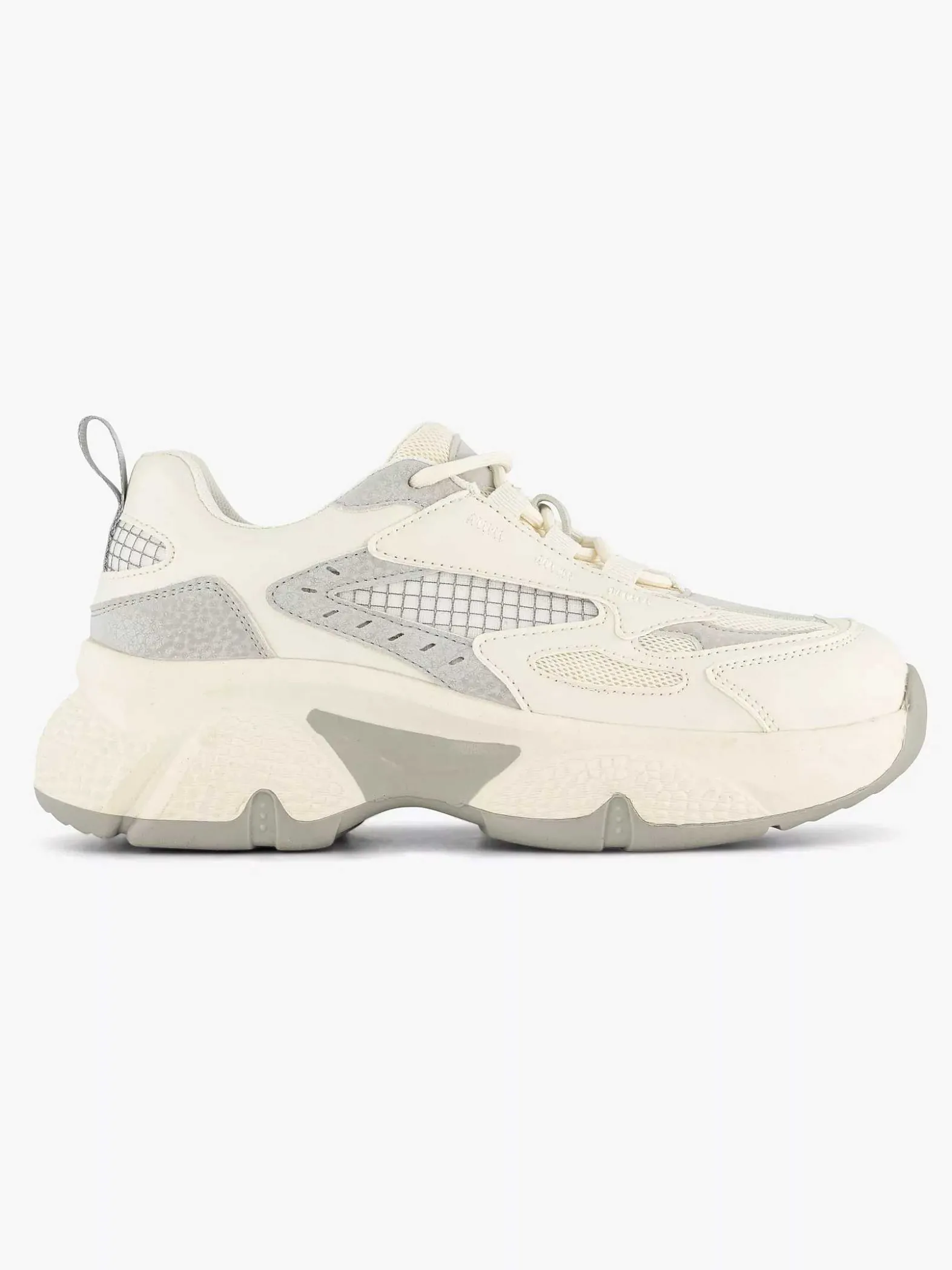 Oxmox Witte Chunky Sneaker-Dames Sneakers
