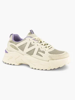 Oxmox Witte Chunky Sneaker-Dames Sneakers