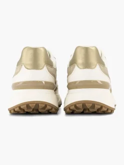 Graceland Witte Chunky Sneaker Glitter-Dames Sneakers