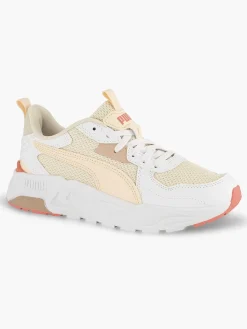 Puma Witte Chunky Sneaker Trinity Lite-Dames Sneakers