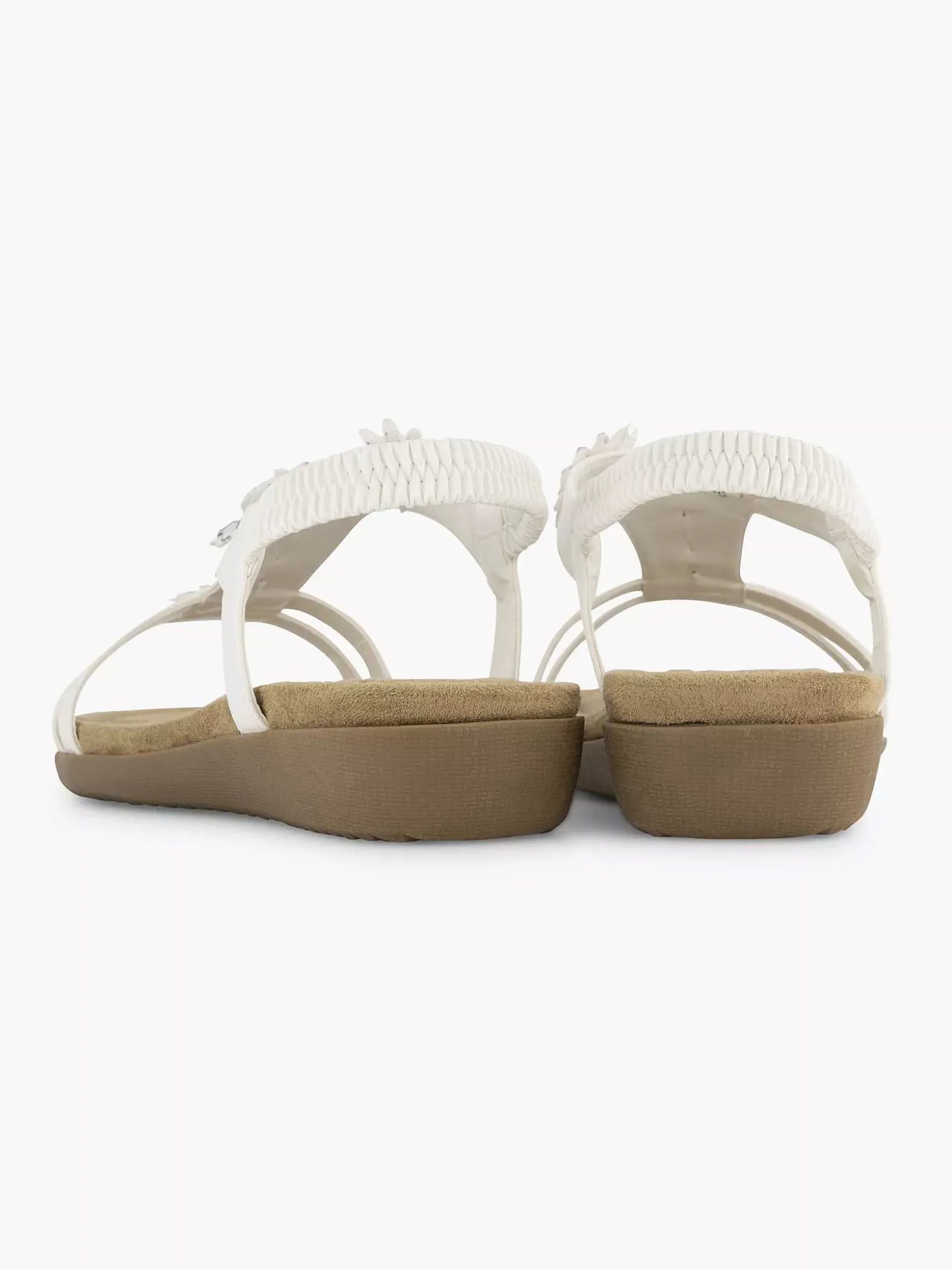 Easy Street Witte Comfort Sandaal-Dames Comfort Schoenen