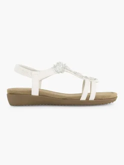 Easy Street Witte Comfort Sandaal-Dames Comfort Schoenen