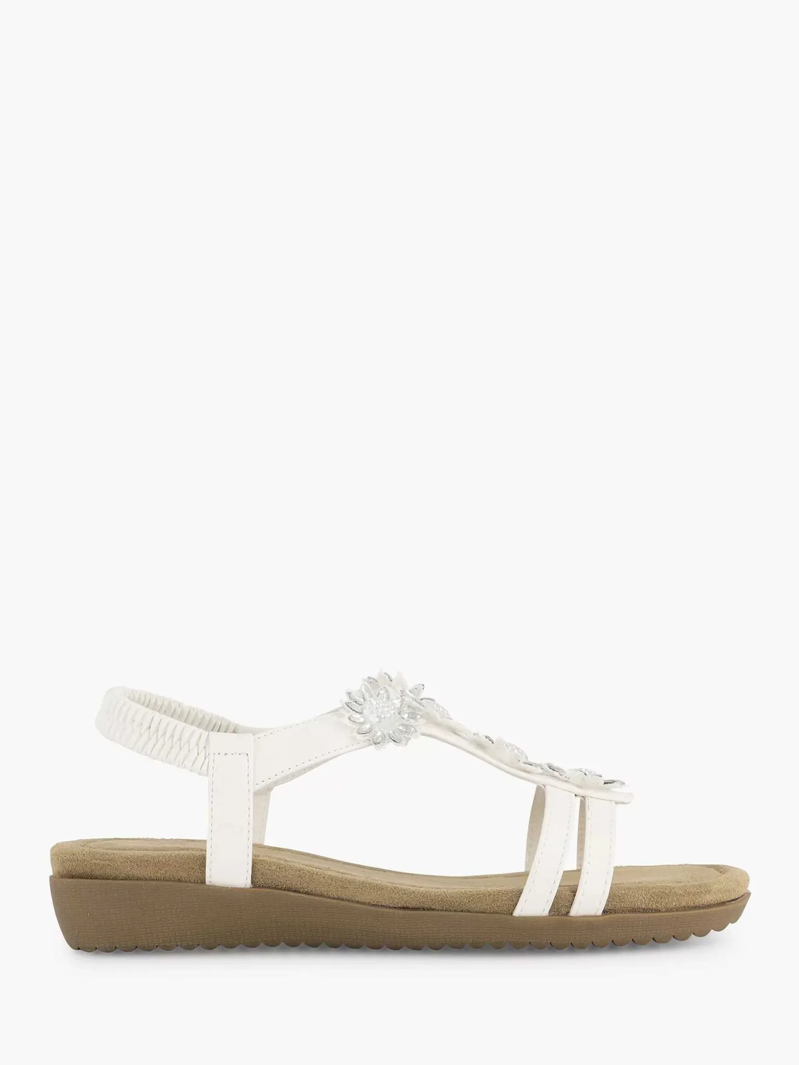 Easy Street Witte Comfort Sandaal-Dames Comfort Schoenen