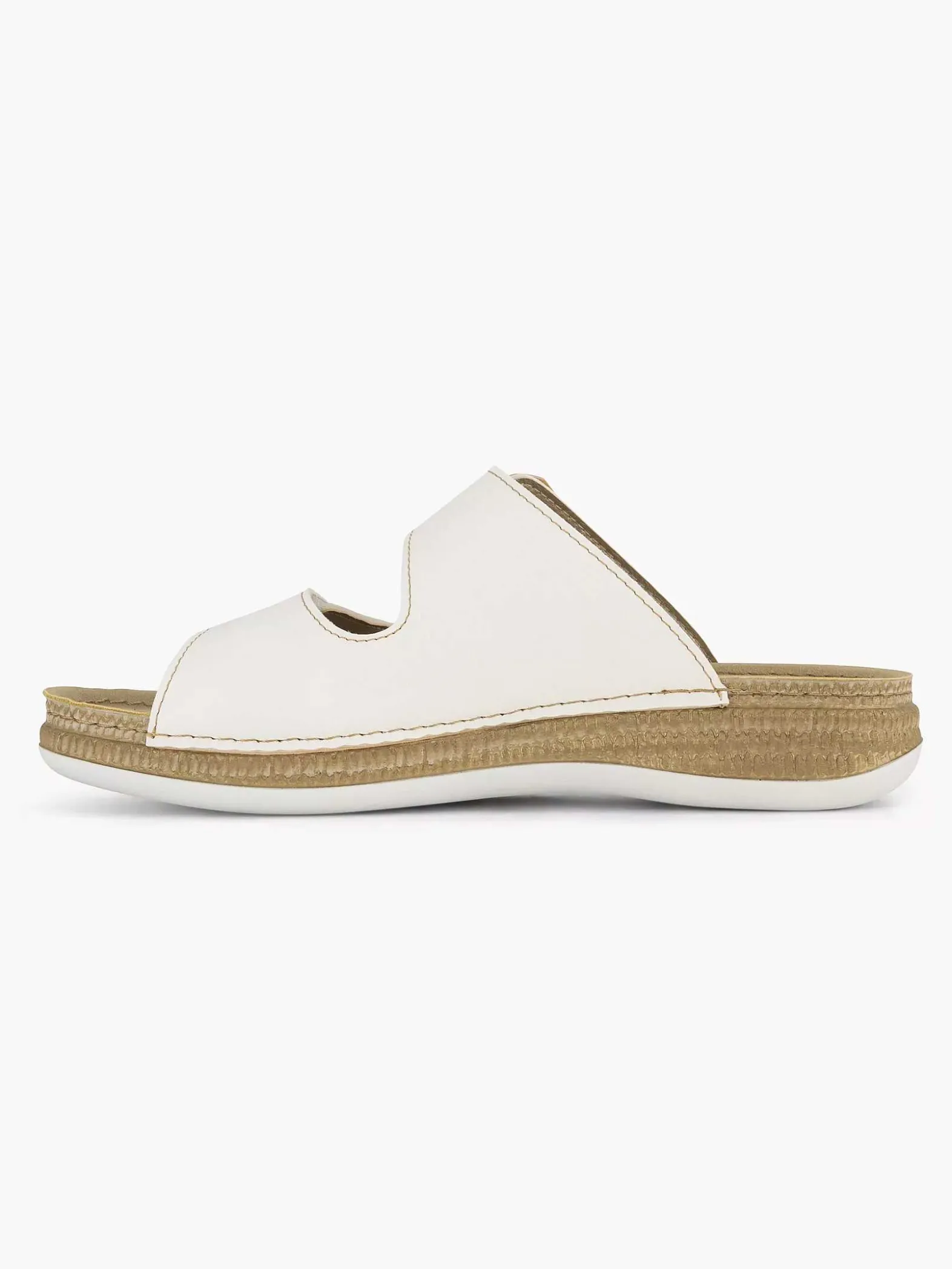 Easy Street Witte Comfort Slipper-Dames Comfort Schoenen