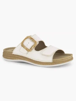 Easy Street Witte Comfort Slipper-Dames Comfort Schoenen