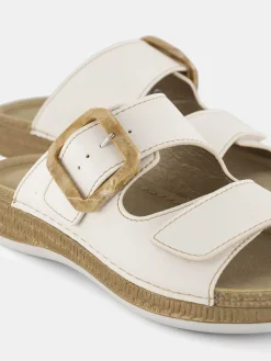 Easy Street Witte Comfort Slipper-Dames Comfort Schoenen