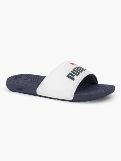 Puma Witte Coolcat 2.0 Ps-Kinderen Jongensschoenen
