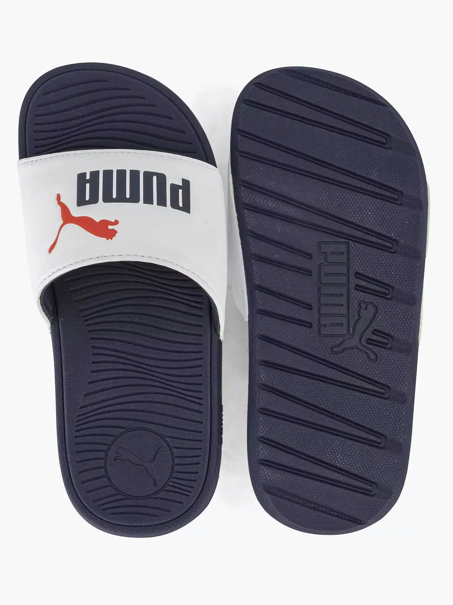 Puma Witte Coolcat 2.0 Ps-Kinderen Jongensschoenen