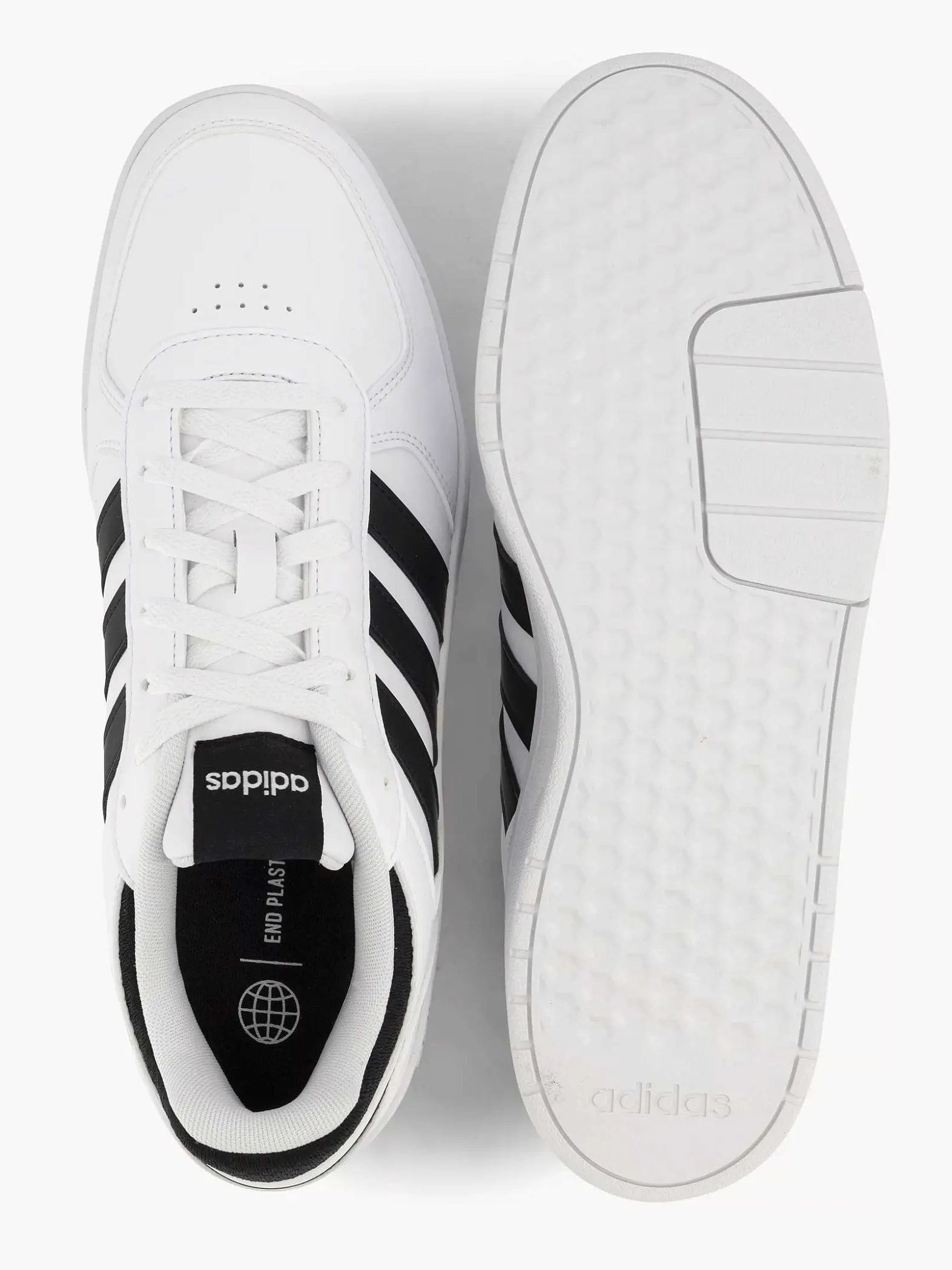 adidas Witte Courtbeat-Heren Sneakers