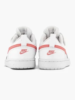 Nike Witte Court Borough Low 2-Kinderen Jongensschoenen