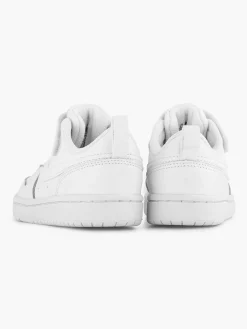 Nike Witte Court Borough Low 2-Kinderen Jongensschoenen