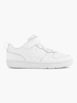 Nike Witte Court Borough Low 2-Kinderen Jongensschoenen