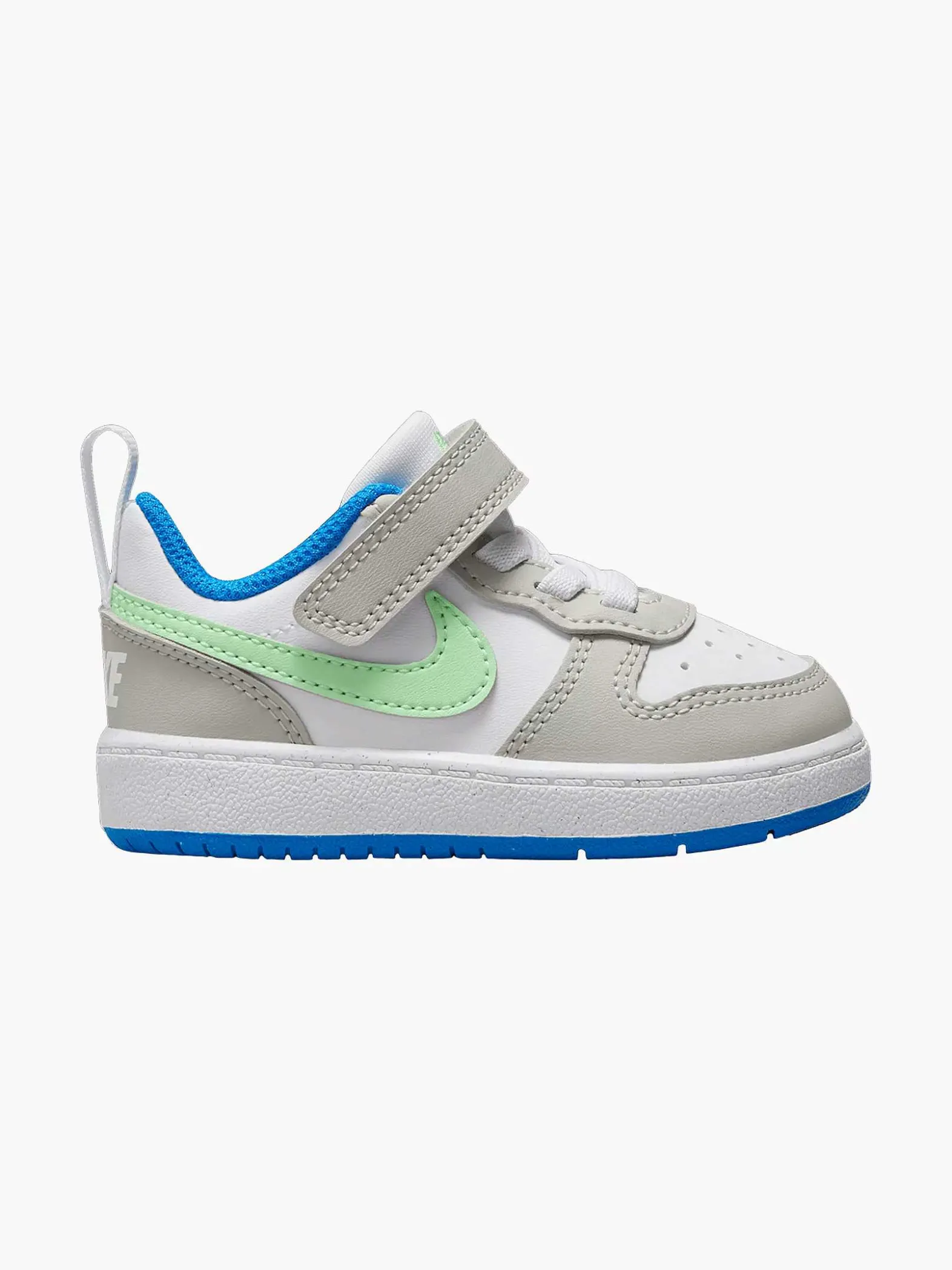 Nike Witte Court Borough Low Recraft-Kinderen Jongensschoenen