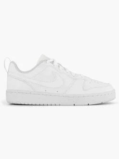 Nike Witte Court Borough Low Recraft-Kinderen Jongensschoenen
