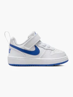 Nike Witte Court Borough Low Recraft Sneaker-Kinderen Jongensschoenen