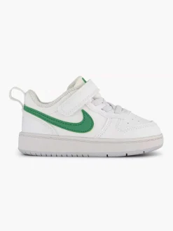 Nike Witte Court Borough Low Recraft-Kinderen Jongensschoenen