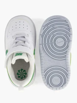 Nike Witte Court Borough Low Recraft-Kinderen Jongensschoenen