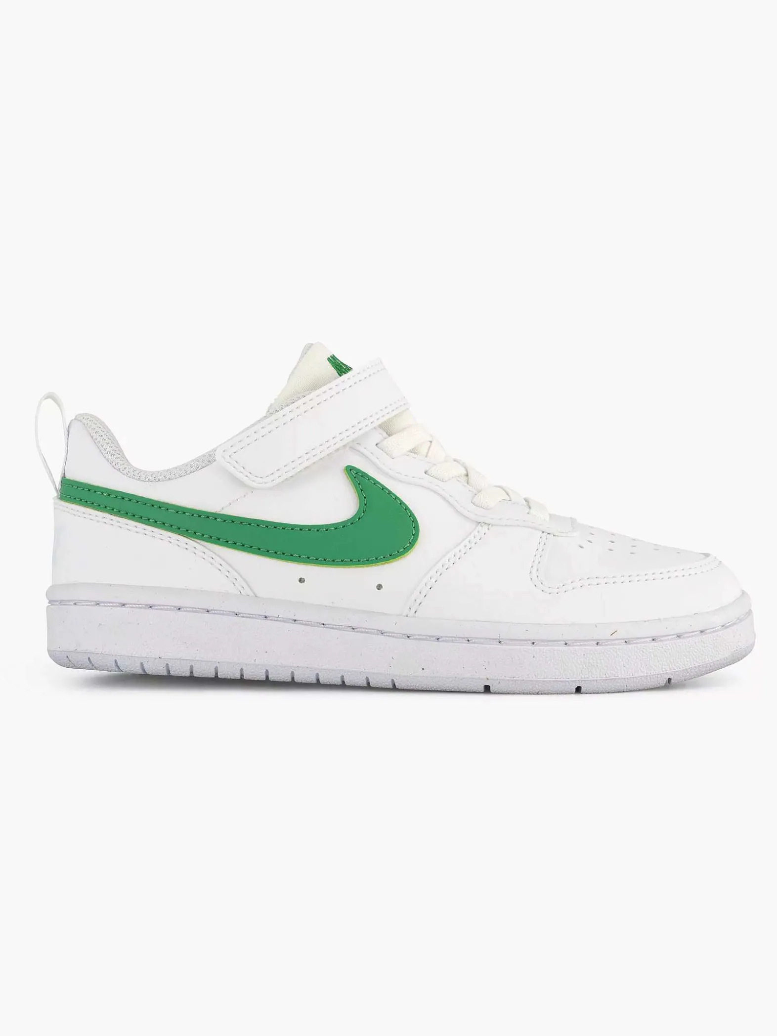 Nike Witte Court Borough Low Recraft-Kinderen Jongensschoenen