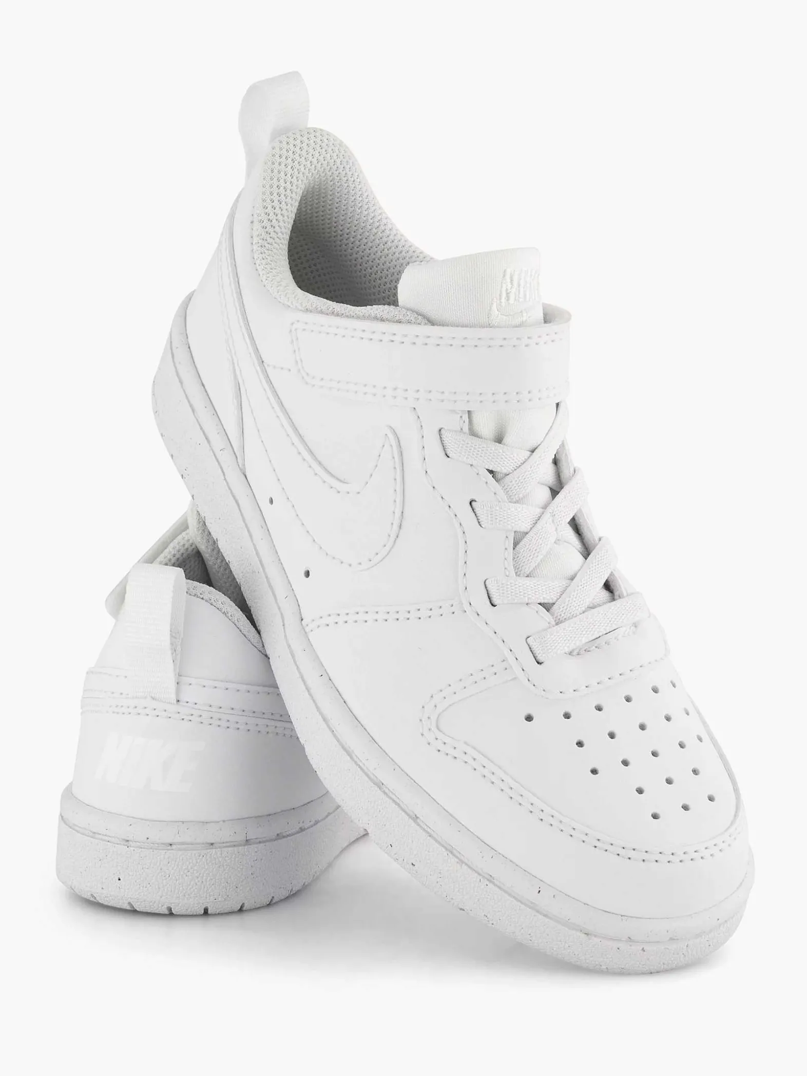 Nike Witte Court Borough Low Recraft (Ps)-Kinderen Jongensschoenen